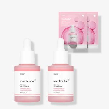 메디큐브 PDRN 핑크 펩타이드 앰플 30ml 2개