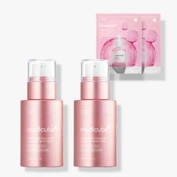 medicube PDRN Pink Exosome Shot Ampoule 30ml 2-Pack