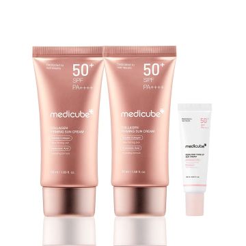 medicube Collagen Tone Up Suncream 胶原提亮防晒霜 SPF50+ PA++++ 50ml 2支装