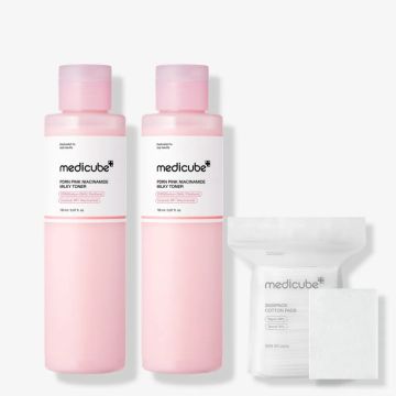 medicube PDRN Pink Milky Toner Essence 150ml Lot de 2 pièces