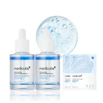 medicube Hyaluronic Multi Peptide Moisture Ampoule 30 ml (Lot de 2)