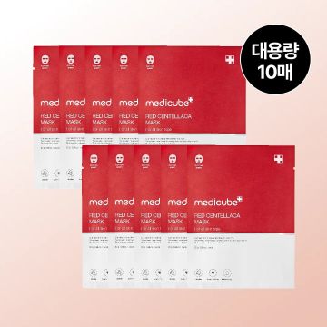 medicube Red Centellaca Mask Pack 10 masques