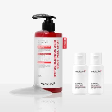 medicube Hypochlorous Acid Body Peeling Shot 身体去角质喷雾 280ml 1件