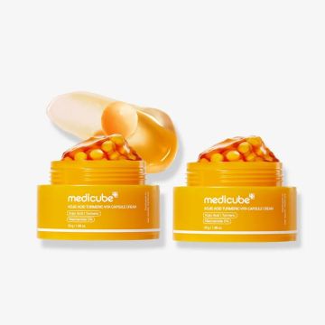 medicube Crema en Cápsulas Toning Kojic Acid Turmeric Vita 53ml (Pack de 2)