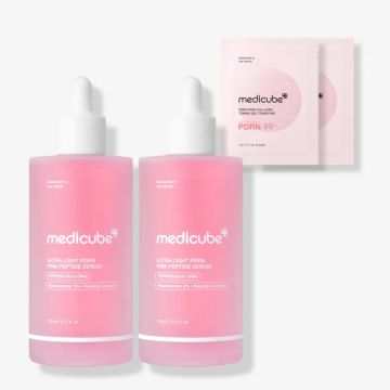 medicube Ultra Light PDRN Pink Peptide Ampoule 110ml 2er-Pack