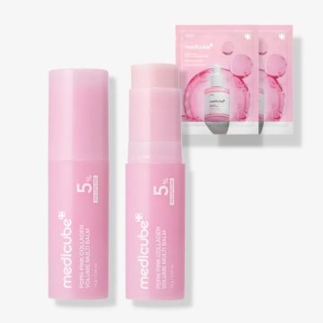 medicube PDRN Pink Collagen Volume Multi Balm عبوة من قطعتين