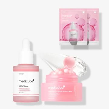 medicube PDRN 抗皱滋养2件套 (Ampoule 30ml + Capsule Cream 55ml)