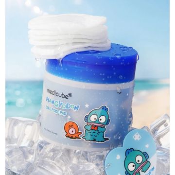 medicube ضمادات Zero Pore Pad عدد 70 Hangyodon Edition (+ميدالية مفاتيح بمرآة)