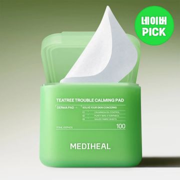 MEDIHEAL Derma Toner Pad Teatree 100 Sheets 1pc