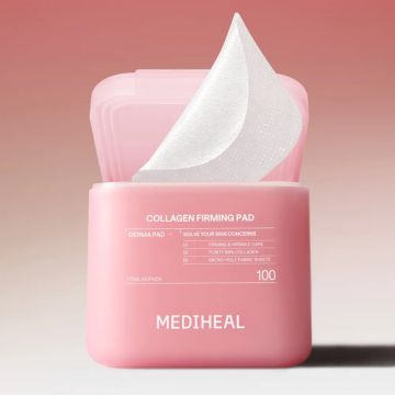MEDIHEAL Derma Collagen Toner Pad 100 Sheets, 1 Pack