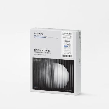 MEDIHEAL Spicule Pore Tightening System 1 Ampoule & Collagen Gel Mask 10 Sheets