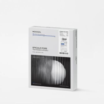 MEDIHEAL Spicule Pore Tightening System 2 Ampoule & Collagen Gel Mask 10 Sheets
