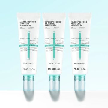 MEDIHEAL Yang Hyeon-jong Madecassoside Moisture Sun Serum Blemish Repair (SPF 50+) 50ml, 3 Pack