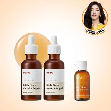 manyo Bifida Biome Complex Ampoule 50ml 2-Pack (+Toner 30ml)