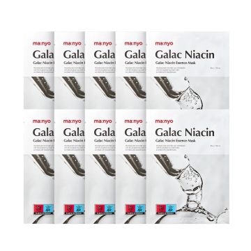 manyo Galac Niacin Essence Mask Sheet 10 Sheets