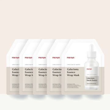 manyo Galactomy Essence Wrap Mask Sheet 5 Sheets