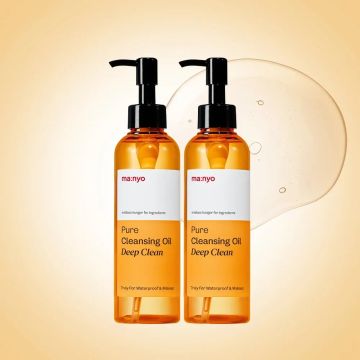 manyo Pure Cleansing Oil Deep Clean 200ml, Pack of 2
