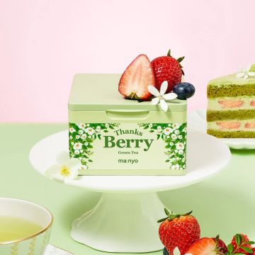 manyo Thanks Berry Green Tea Mask Sheet 30 Sheets (310ml)