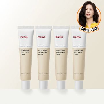 manyo Bifida Biome Aqua Barrier Cream 80ml 4-Pack