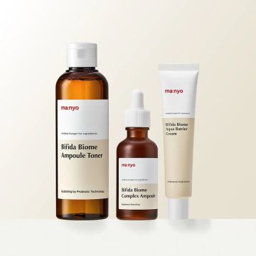 manyo Bifida Toner Ampoule Cream 3-Piece Set