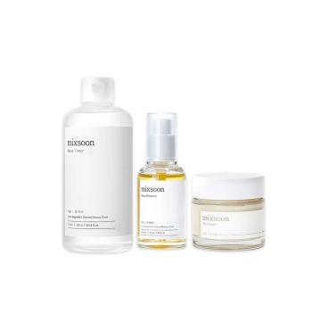 mixsoon Bean Line 3件套 (爽肤水 300ml, 精华 50ml, 面霜 50ml)