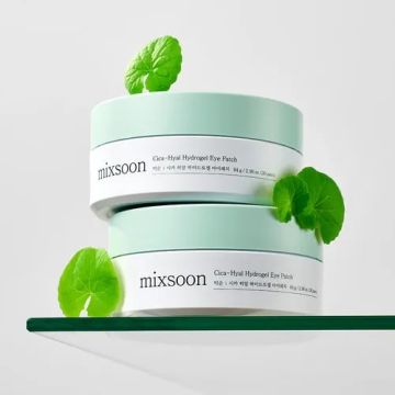 mixsoon Cica Hyal Hydrogel Eye Patch Hydrogel-Augenpads 60 Stück, 2er-Pack