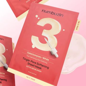 numbuzin No.3 Soft Softened Sheet Mask 10 Masques Tissu