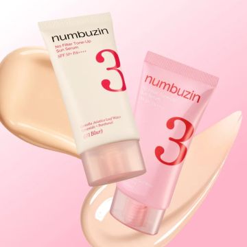 numbuzin No.3 Porcelain Base-Skip Tone Up Beige SPF50+ PA++++ 50ml
