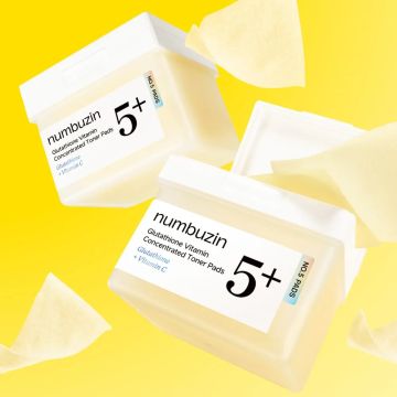 numbuzin No.5 Glutathione C Trace Film Pad 70 Sheets 2-Pack Set