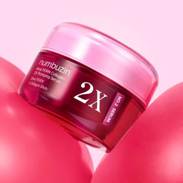 numbuzin No.2 2X Rose PDRN Collagen Plumping Serum 30ml