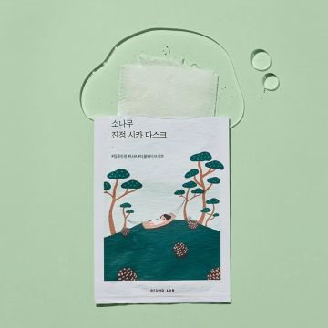 Round Lab Pine Tree Soothing Cica Mask 10 Sheets