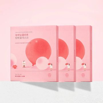 Round Lab Camellia Deep Collagen Firming Gel Mask 4 Sheets (2+1 Set)