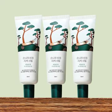 Round Lab Pine Calming Cica Cream 50ml 2+1 Set