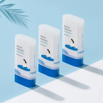 Round Lab Birch Juice Moisturizing Sun Stick 19g, Pack of 3 (SPF 50+ PA++++)