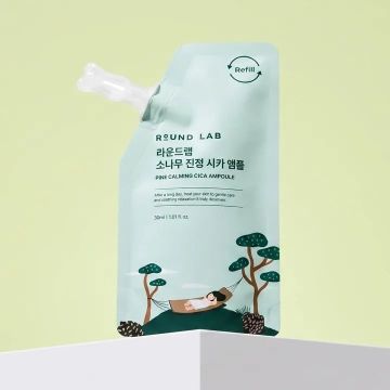 Round Lab Pine Tree Soothing Cica Ampoule 30ml Refill Pack