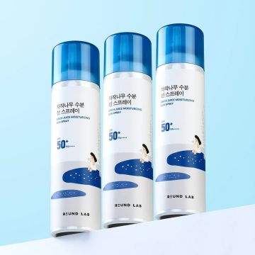ROUND LAB Birch Juice Spray Solar Hidratante 100ml Kit com 3