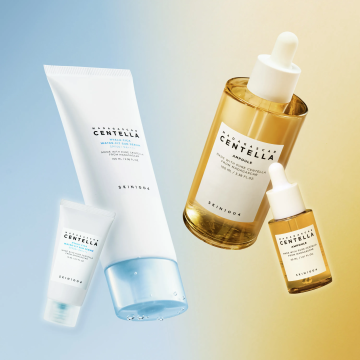 SKIN1004 Centella Ampoule 100ml + Hyalu-Cica Water-Fit Sun Serum 100ml Set