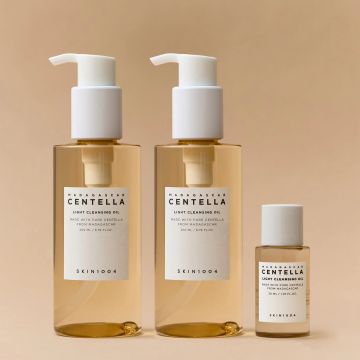 SKIN1004 Madagascar Centella Light Cleansing Oil 200ml 2-Pack + 30ml 1-Pack
