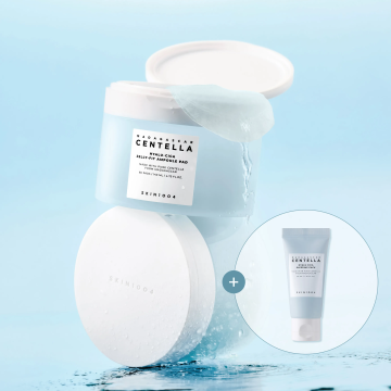 SKIN1004 Hyalu-Cica Jelly Fit Ampoule Pad 60 Sheets Double Set