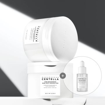 SKIN1004 Tone Brightening Dark Spot Ampoule Pad 60 Sheets Double Planning Set