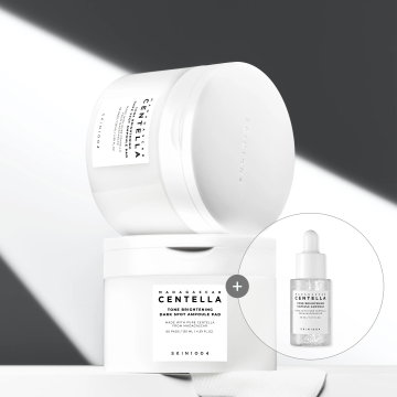 SKIN1004 Tone Brightening Dark Spot Ampoule Pad 60 Sheets Double Planning Set