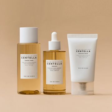 SKIN1004 Centella Toning Toner 210ml + Ampoule 100ml + Soothing Cream 75ml 3-Piece Set