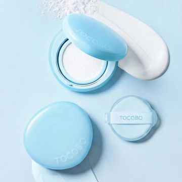 TOCOBO Blur Finish No-Sebum Sun Cushion Refill Set SPF50+ PA++++ (Main 13g + Refill 13g)