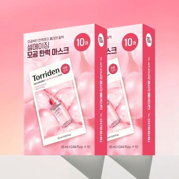 Torriden Cellmazing Low Molecular Collagen Firming Mask 10 Sheets, 2-Pack