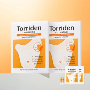 Torriden Cellmazing Vita C Brightening Capsule Mask 7 Sheets (2 Packs) + Vita Ampoule 10ml (2 Packs) + Vita Mask 2 Sheets (2 Packs)