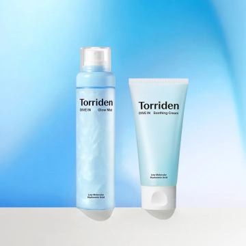 Torriden DIVE-IN Glow Mist 120ml + Soothing Cream 100ml