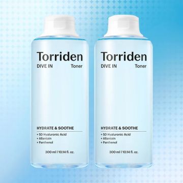 Torriden DIVE-IN Low Molecular Hyaluronic Acid Toner 300ml 2-Pack