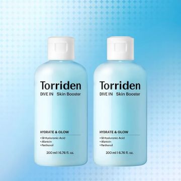 Torriden DIVE-IN Low Molecular Hyaluronic Acid Skin Booster 200ml, 2-Pack