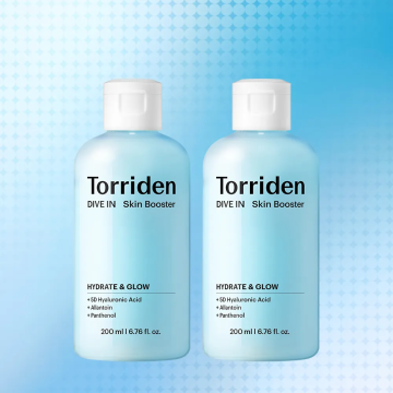 Torriden DIVE-IN Low Molecular Hyaluronic Acid Skin Booster 200ml, 2-Pack