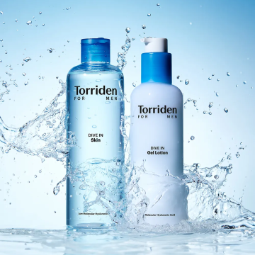 Torriden DIVE-IN For Men Skin 300ml + Gel Lotion 200ml 2-Piece Set